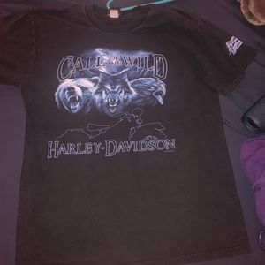 Harley Davidson tee shirt size L 9/10 condition